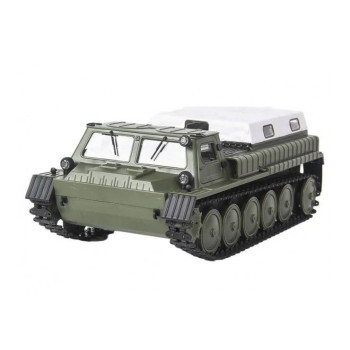 Радиоуправляемый гусеничный вездеход E-1 (ГАЗ-71), 2.4G масштаб 1:16 WPLE-1
