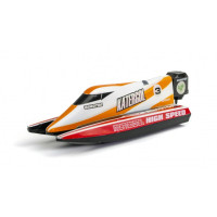 Радиоуправляемый мини катер F1 2.4G Create Toys 3313M-ORANGE