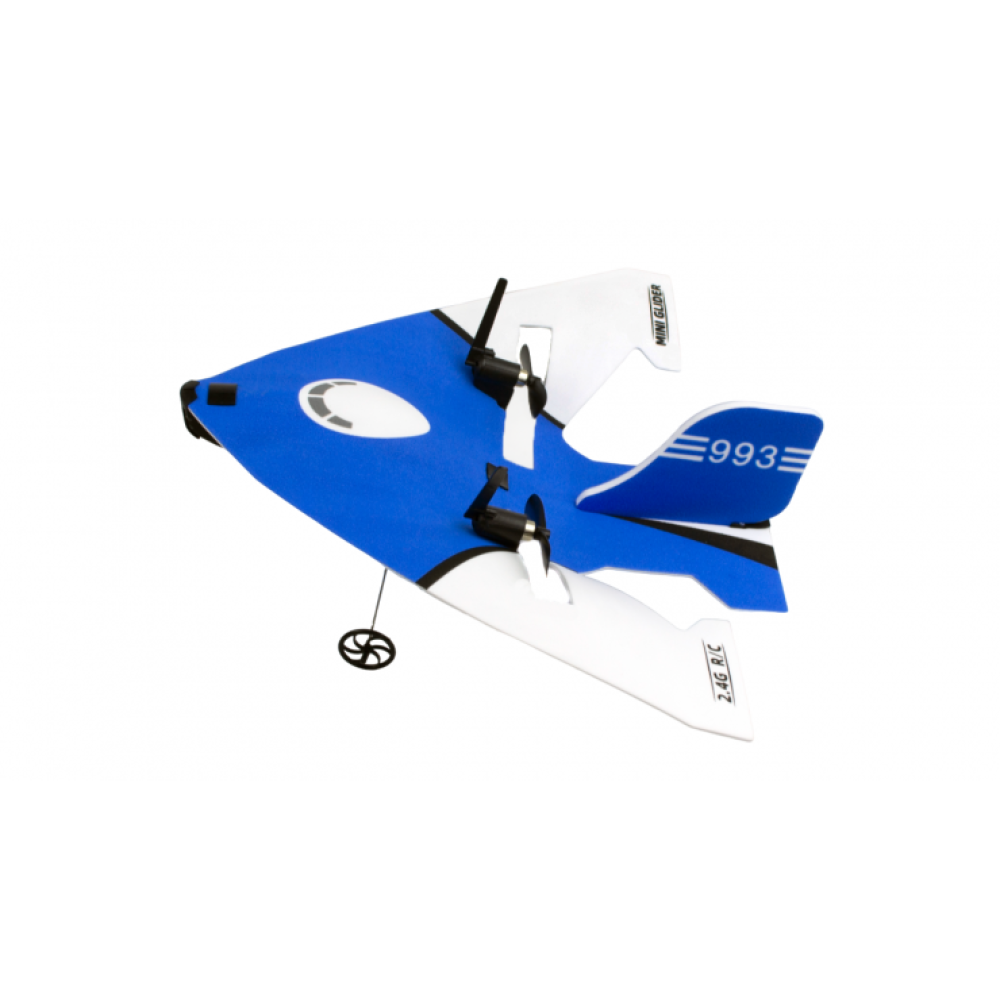 Радиоуправляемый самолет (Мини планер) Mini Glider RTF 2.4G CS-993-BLUE