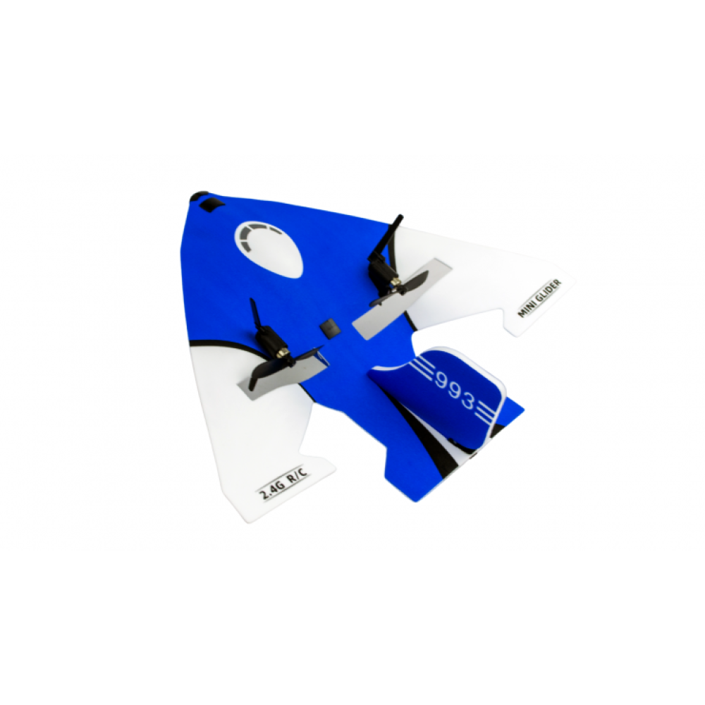 Радиоуправляемый самолет (Мини планер) Mini Glider RTF 2.4G CS-993-BLUE