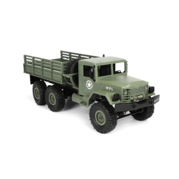 Радиоуправляемый грузовик Army Truck 6WD RTR масштаб 1:16 2.4G WPLB-16-GREEN