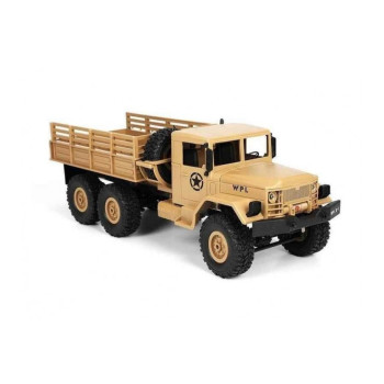 Радиоуправляемый грузовик Army Truck 6WD RTR масштаб 1:16 2.4G WPLB-16-YELLOW