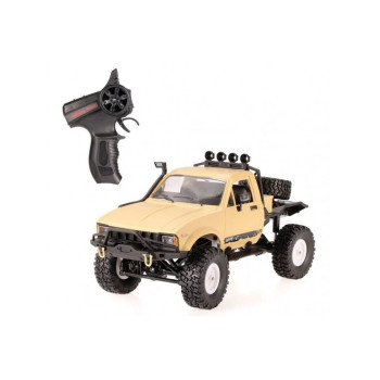 Радиоуправляемый краулер 4WD RTR масштаб 1:16 2.4G WPLC-14-YELLOW