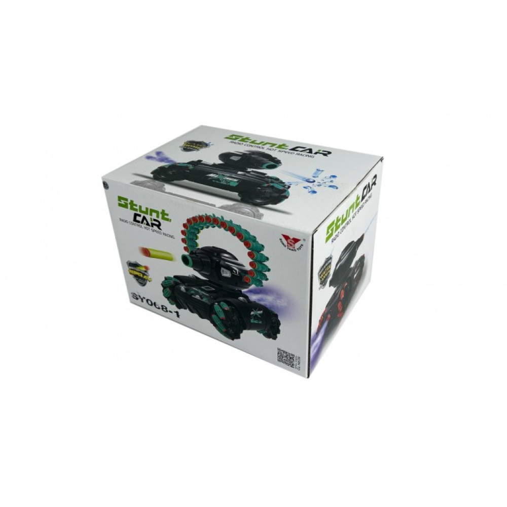 Радиоуправляемая Дрифт Машина SY068A-1-GREEN (Управление жестами, пар, стреляет мягкими пулями)