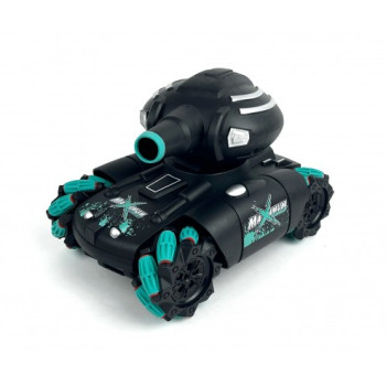 Радиоуправляемая машинка Дрифт танк SY068B-1-GREEN (Управление жестами, пар, стреляет гелевыми пулями) 