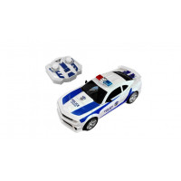 Робот трансформер Полицейский 28169-WHITE на пульте управления (Световые и звуковые эффекты)