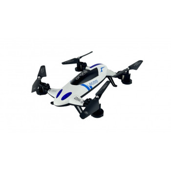 Радиоуправляемый квадрокоптер-трансформер Lishi Toys L6055-WIFI-WHITE