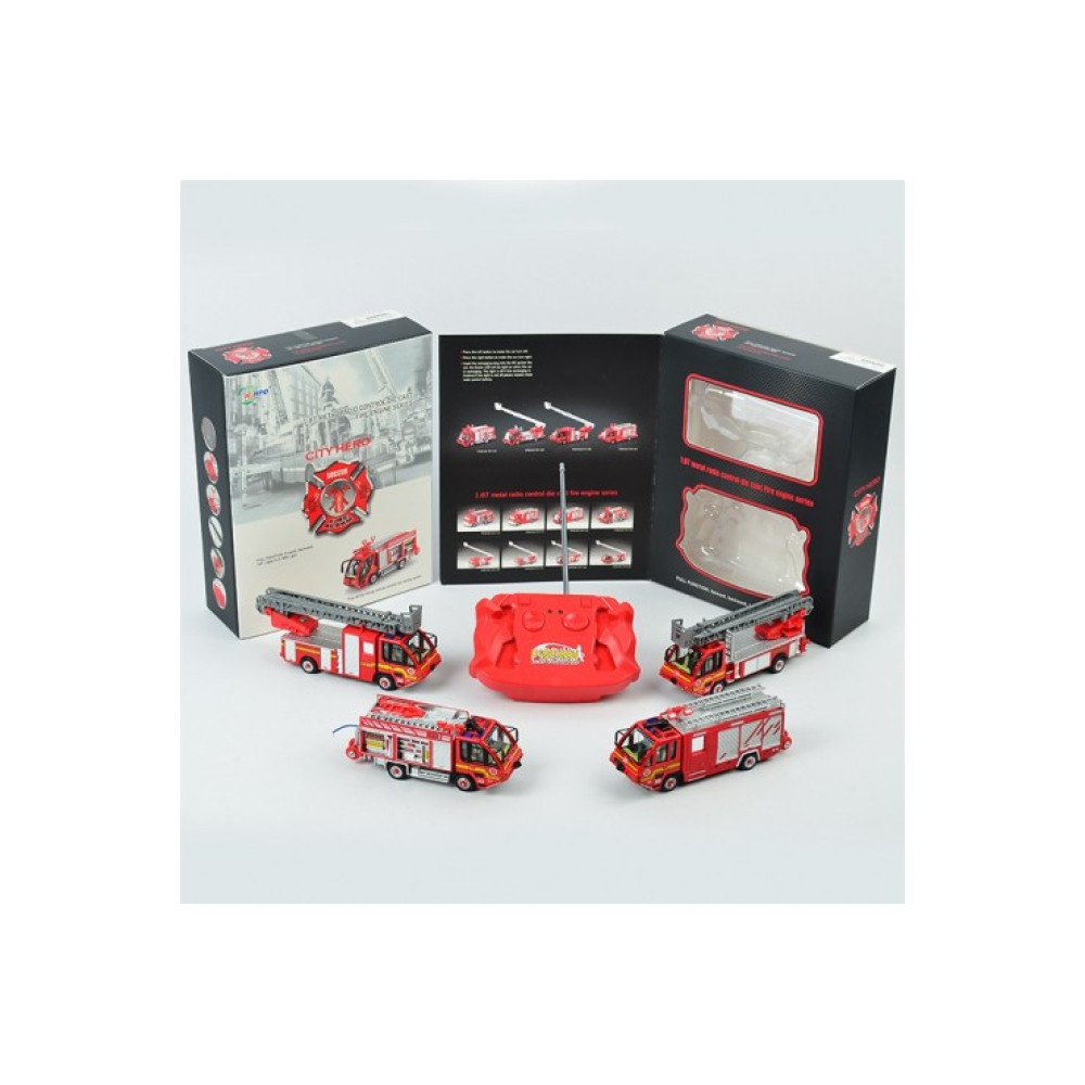 Радиоуправляемая пожарная машина City Hero 1:87