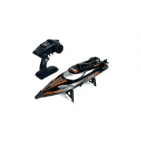 Гоночный катер на радиоуправлении (2.4G, до 35 км/ч, 47 см) HJ810B-B-BLACK