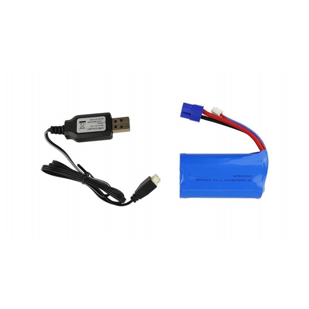 Радиоуправляемый катер S2 Jet Boat (25 км/ч, 2.4G, 35 см), S2-WHITE