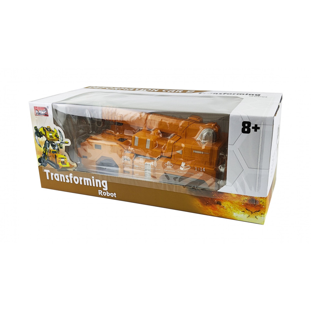 Трансформер 1:14 Автокран (стреляет присосками) Meizhi MZ-2381PF