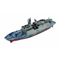 Радиоуправляемый катер фрегат Create Toys 3318-BLUE