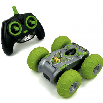 Радиоуправляемая машина Перевертыш с пневмо колесами CS Toys 0935-GREEN