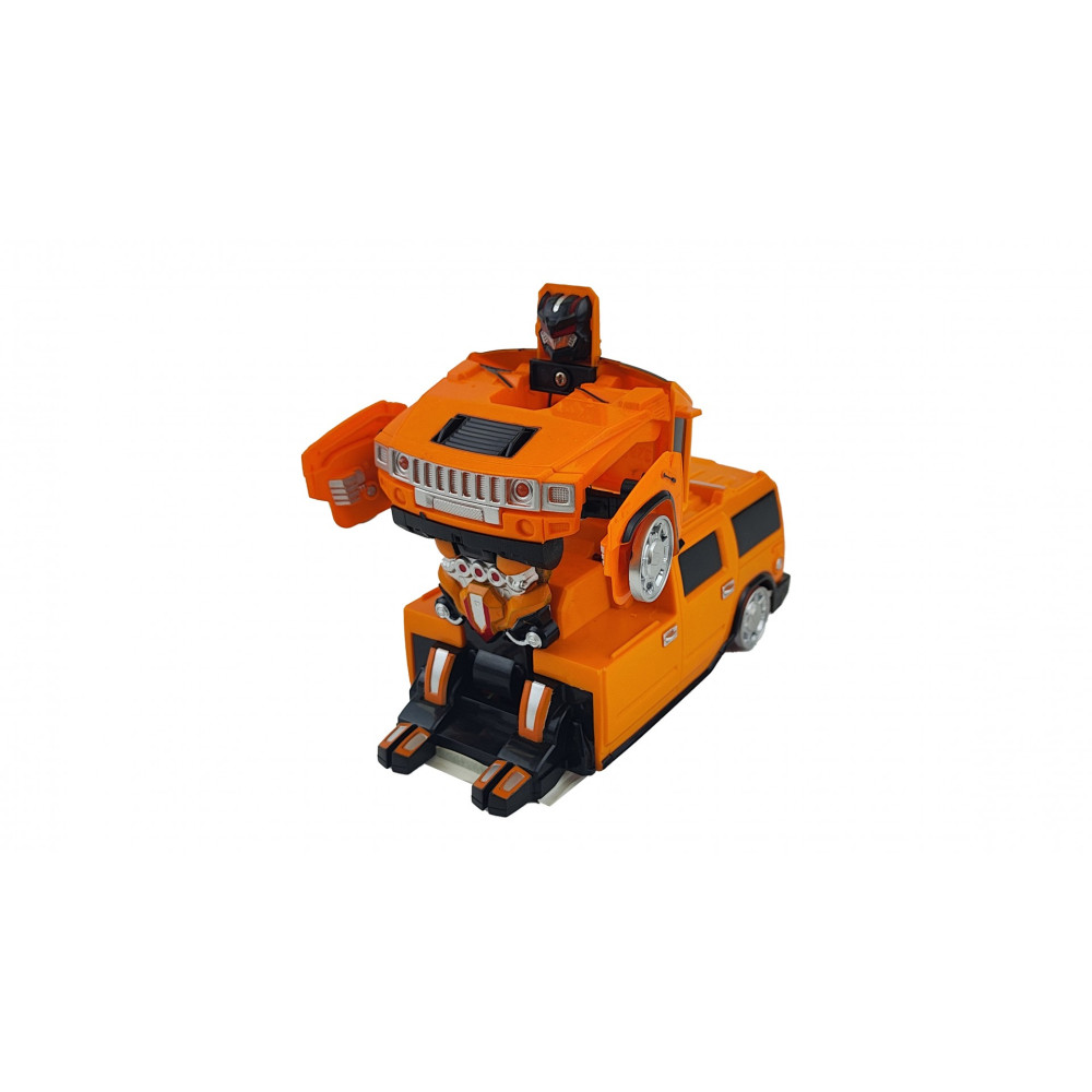 Робот трансформер H2 на пульте управления (Ездит по стенам, со светом)