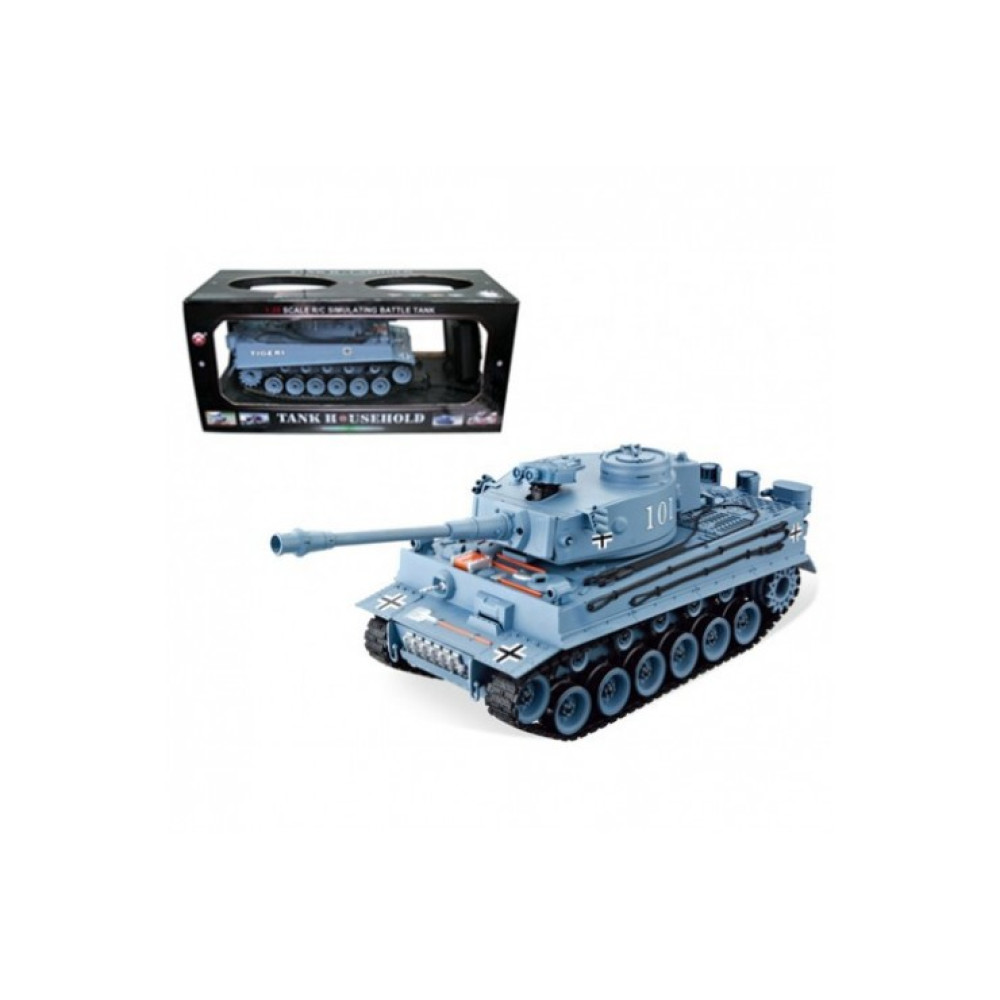 Радиоуправляемый танк German Tiger Grey масштаб 1:20 40Mhz (4101-1)