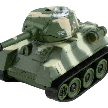 Радиоуправляемый советский мини танк 777-585S-GREEN