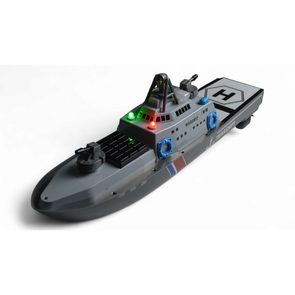 Радиоуправляемый корабль с посадочной площадкой MX-0038-3