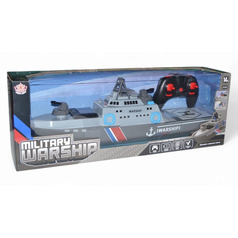 Радиоуправляемый корабль с посадочной площадкой MX-0038-3