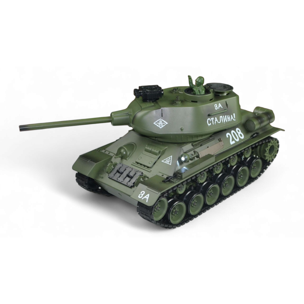 Радиоуправляемый танк (Стреляет орбизами и пульками, есть дым)