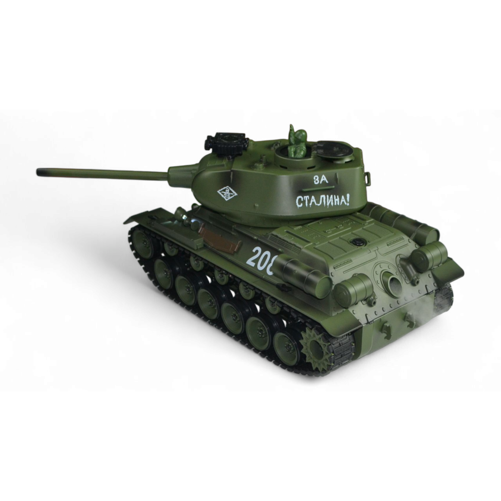 Радиоуправляемый танк (Стреляет орбизами и пульками, есть дым)