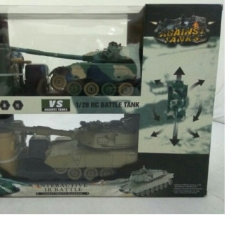 Танковый бой на радиоуправлении 1/28 ZTZ99 vs M1 Abrams ZEGAN 99829