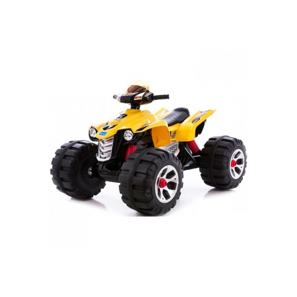 Детский электромобиль квадроцикл на аккумуляторе 12V цвет желтый
