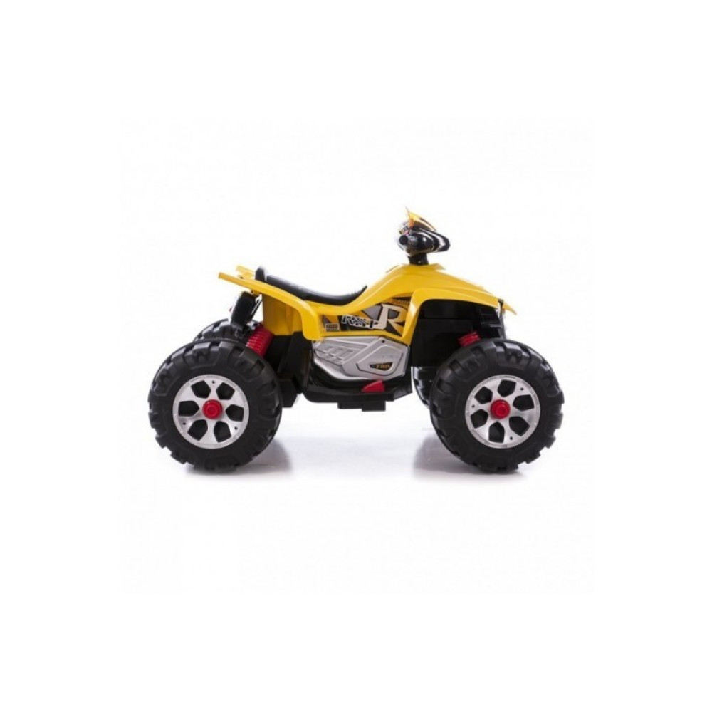 Детский электромобиль квадроцикл на аккумуляторе 12V цвет желтый