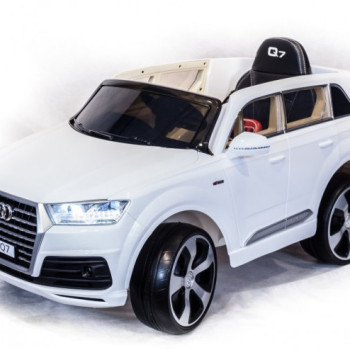 Радиоуправляемый детcкий электромобиль AUDI Q7 цвет белый