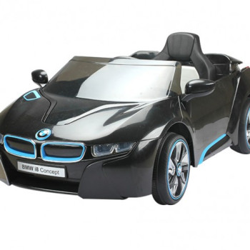 Радиоуправляемый детский электромобиль BMW i8 Concept 12V цвет черный