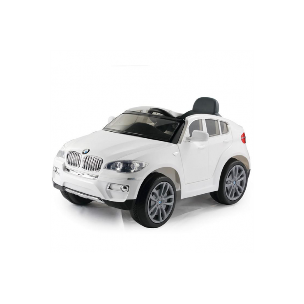 Радиоуправляемый детский электромобиль Джип BMW X6, цвет белый