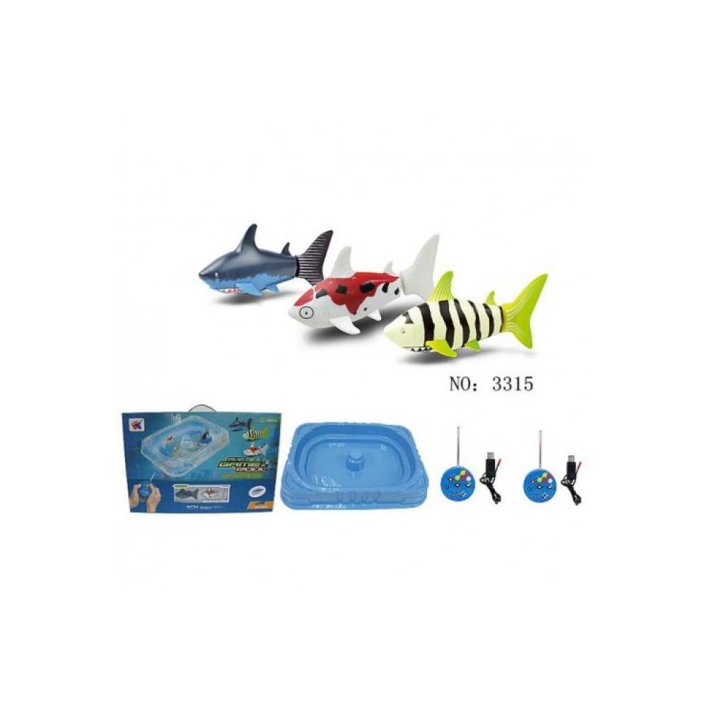 Радиоуправляемые Рыбки Create Toys 3315-WHITE (С Бассейном)
