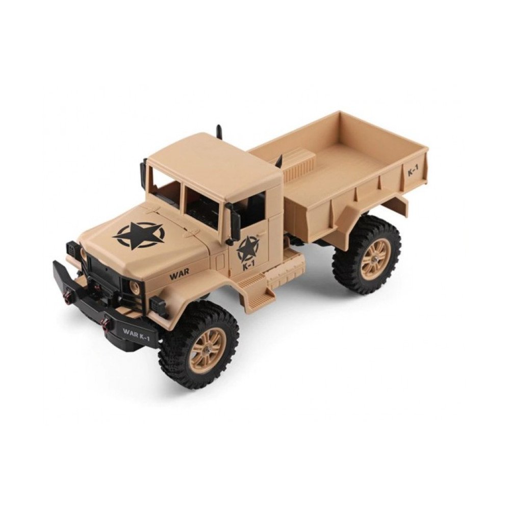 Внедорожник 1/12 4WD электро - Army Truck (2.4 гГц) WLT-124301-BROWN