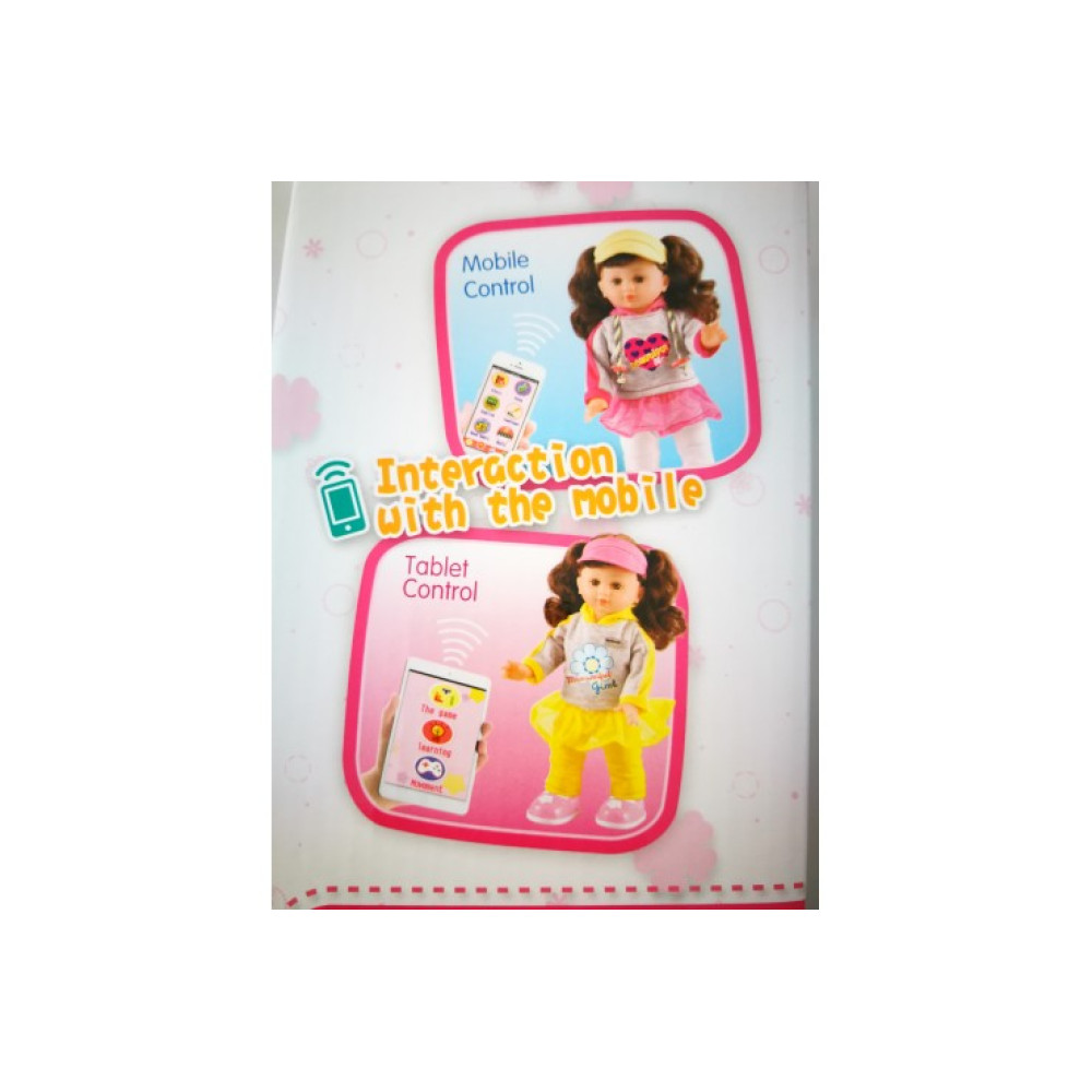 Интерактивная кукла Настенька (мобильное приложение, англ. язык)