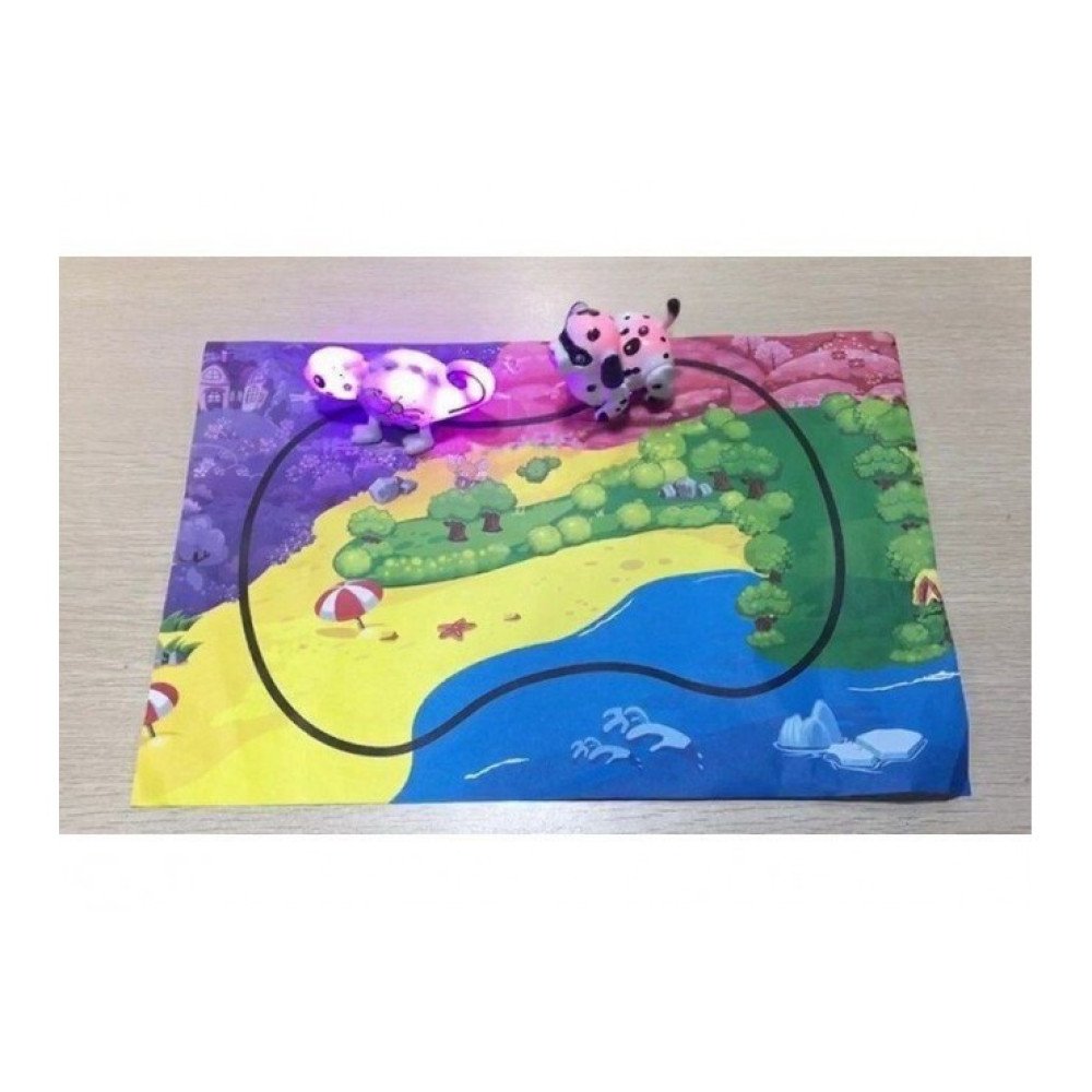 Робот-хамелеон (сенсор, движется по линии, свет) Happy Cow 777-613