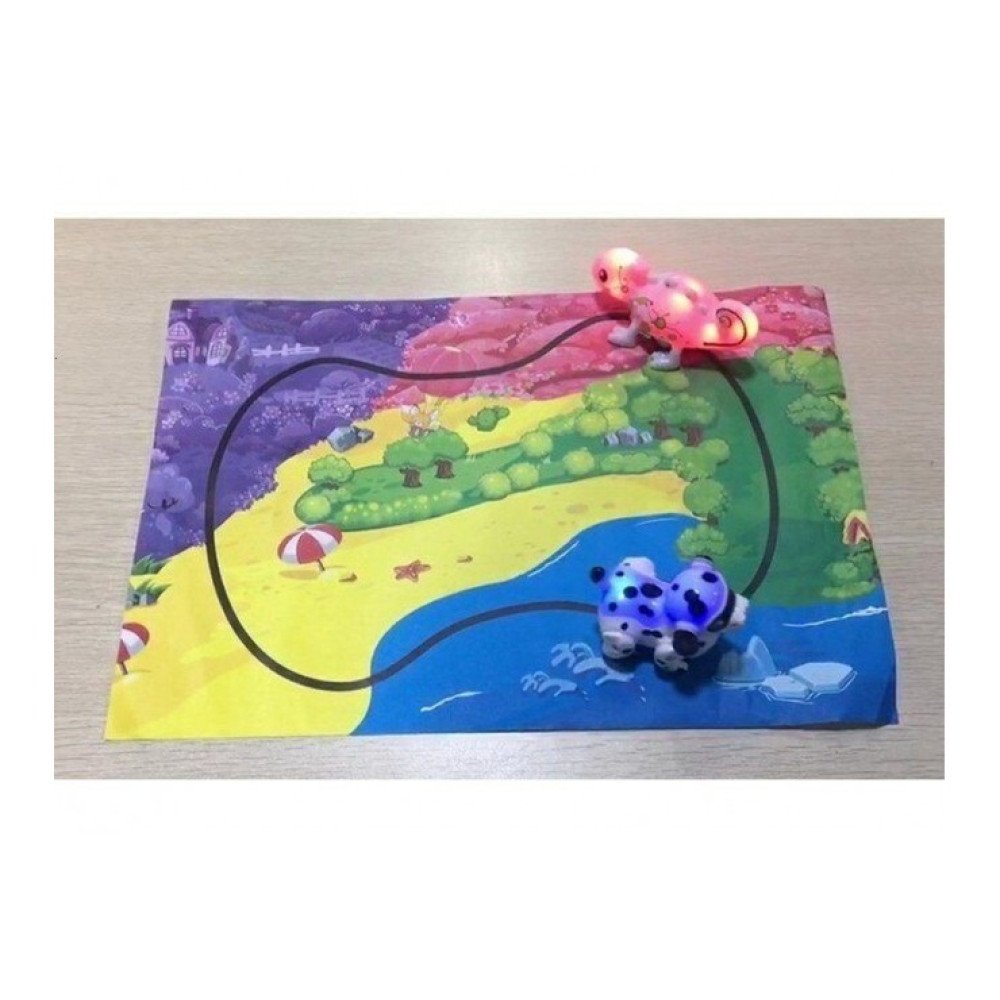 Робот-хамелеон (сенсор, движется по линии, свет) Happy Cow 777-613