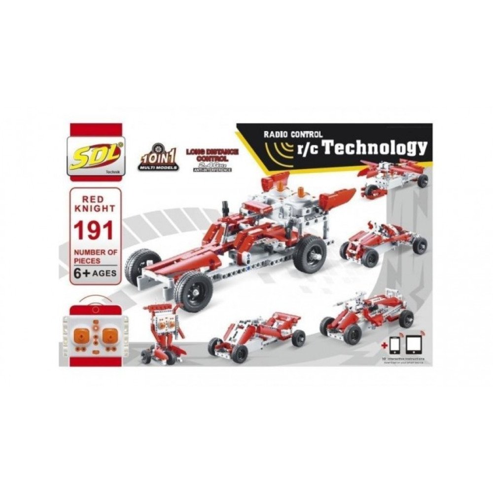 Конструктор на радиоуправлении 10 в 1 2.4G, 191 деталь