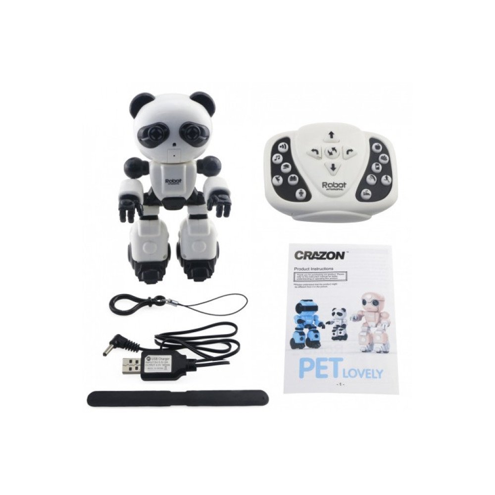 Радиоуправляемый интерактивный робот Crazon CR-1802-1 (Белый)