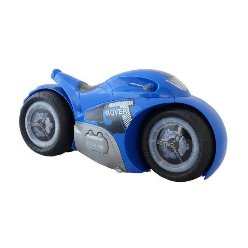 Радиоуправляемый мотоцикл-перевертыш GT-ROVER масштаб 1:12 RTR 2.4G (синий) ZhengGuang UD2189A-B