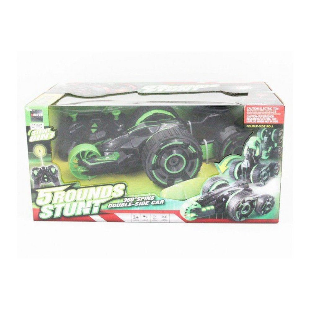 Пяти колесный автомобиль-перевертыш 5588-602-GREEN