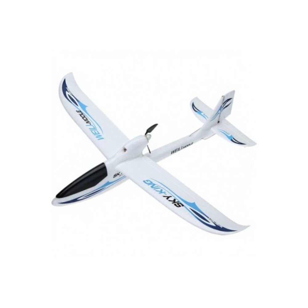 Радиоуправляемый планер Sky King 6-AXIS GYRO 2.4G WL Toys F959S-BLUE