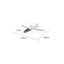 Радиоуправляемый планер Sky King 6-AXIS GYRO 2.4G WL Toys F959S-BLUE