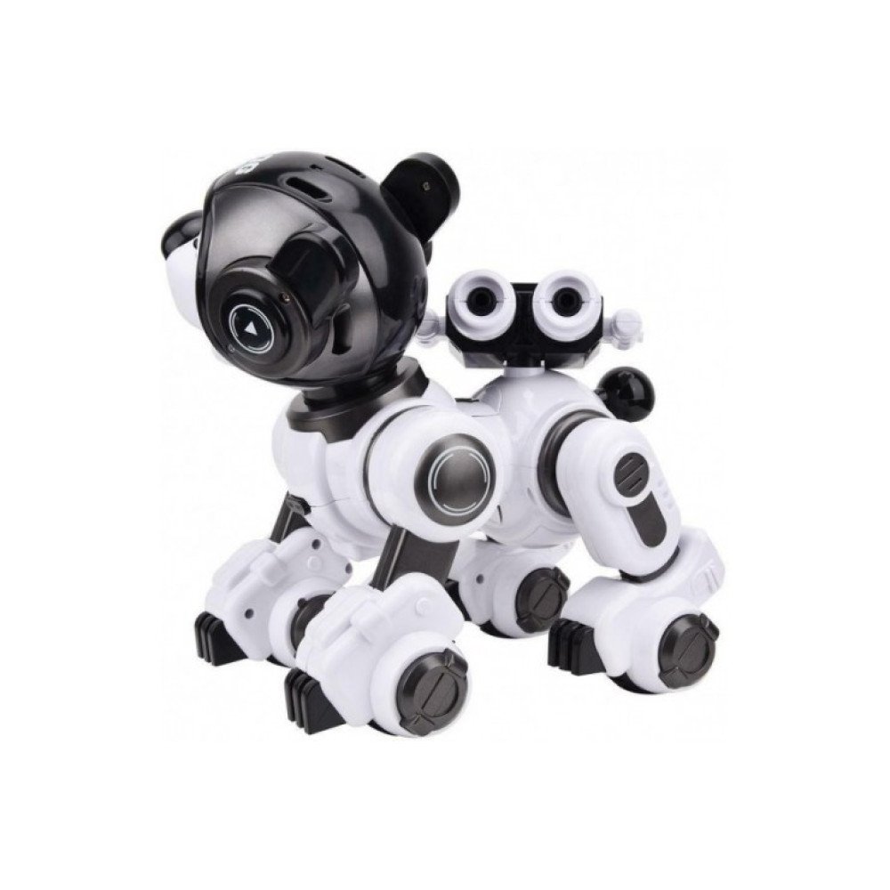 Радиоуправляемая интеллектуальная собака-робот Crazon (ИК-управление) Create Toys CR-1901-BLACK