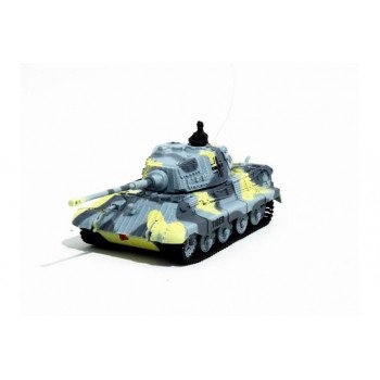 Радиоуправляемый микро танк King Tiger 2203 в масштабе 1:72, частота 2.4Ghz Meixin 2203-4