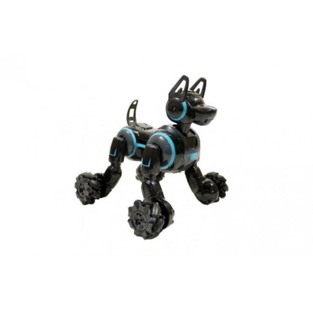 Робот собака-перевертыш Dog с пультом в виде наручных часов CS Toys 666-800A-BLACK