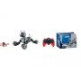 Робот собака-перевертыш Dog с пультом в виде наручных часов CS Toys 666-800A-BLACK
