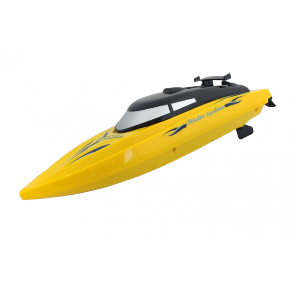Радиоуправляемый катер крокодил 2 в 1 RH702-YELLOW