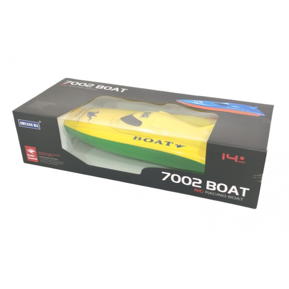 Радиоуправляемый катер  Killer Whale Racer на р/у 7002-YELLOW