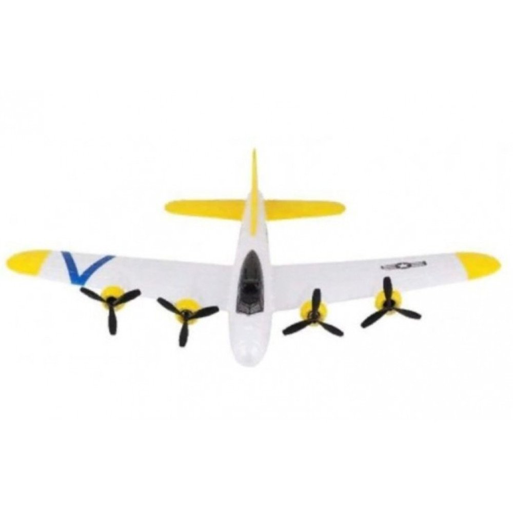 Радиоуправляемый самолет B17 Air fortress (EPP) 2.4G FX817 (белый)