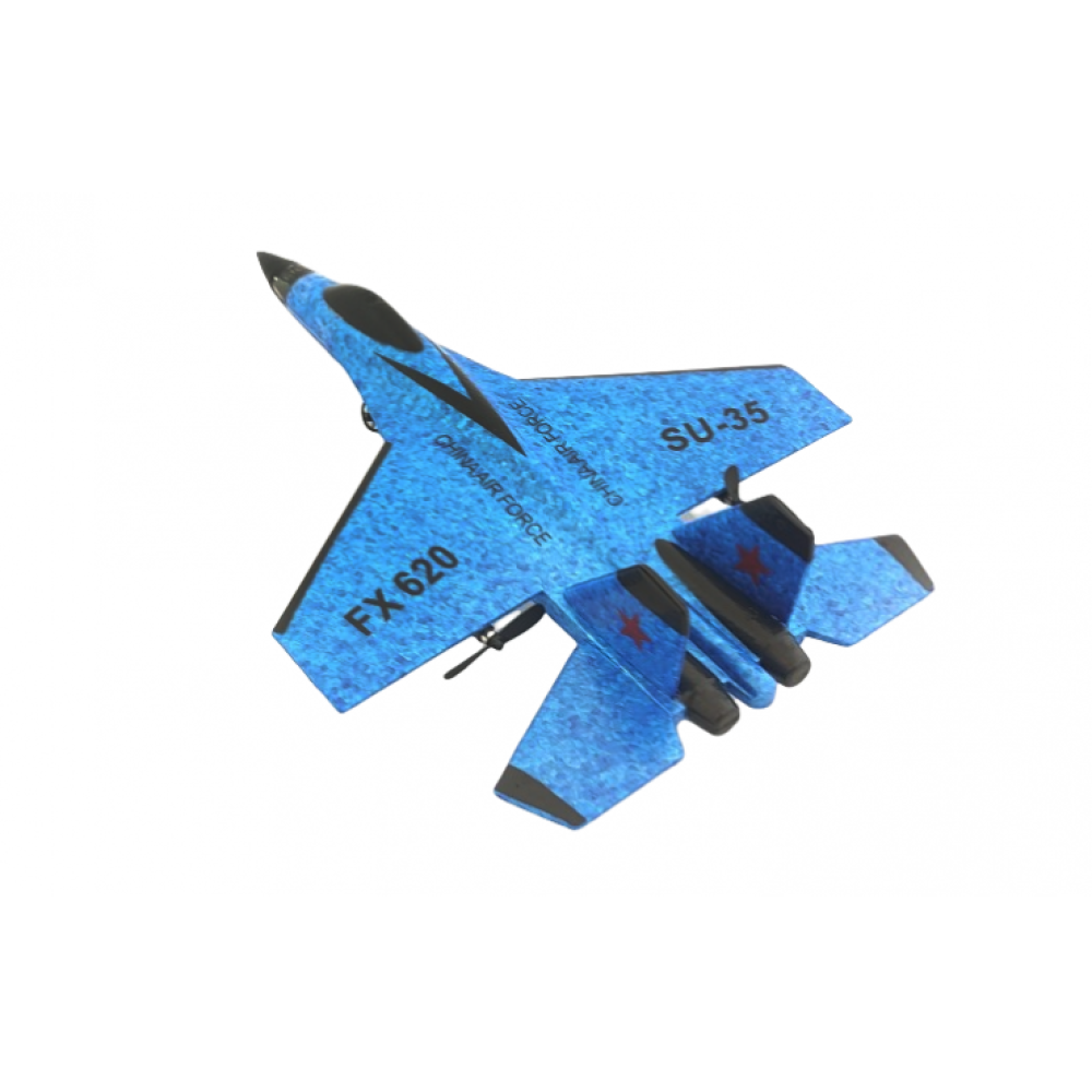 Радиоуправляемый самолет SU-35 (EPP) 2.4G FX620-BLUE