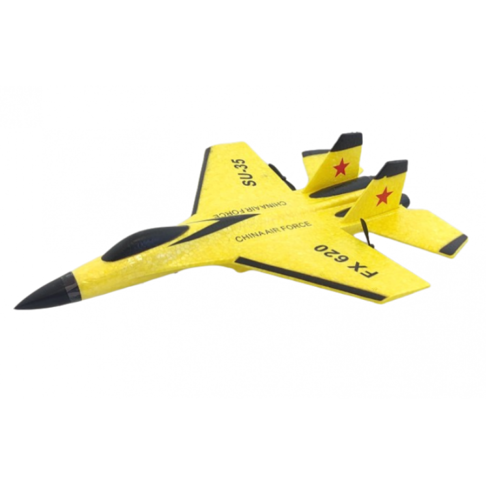 Радиоуправляемый самолет SU-35 (EPP) 2.4G FX620-YELLOW